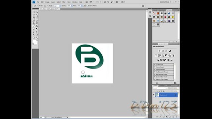 Как да си направим Логото на Btv с Photoshop 