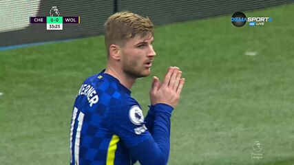 Челси - Уулвърхямптън Уондърърс 0:0 /първо полувреме/