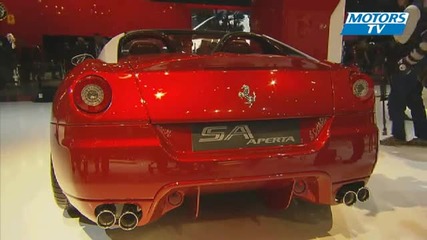 Ferrari Sa Aperta - Nouveaute Mondial auto 2010 