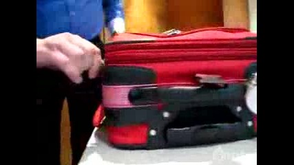 Как се отваря заключен куфар с цип 