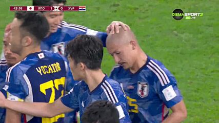 Япония - Хърватия 1:1 /редовно време/