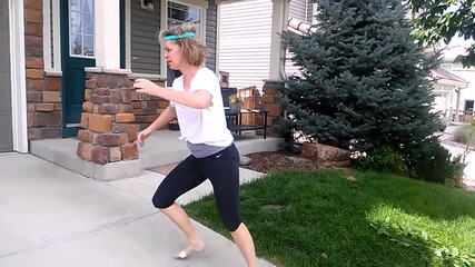 The ultimate Ice Bucket Challenge--flashdance!