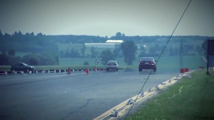 Audi S2 Coupe Turbo Vs. Audi A8 Drag Race