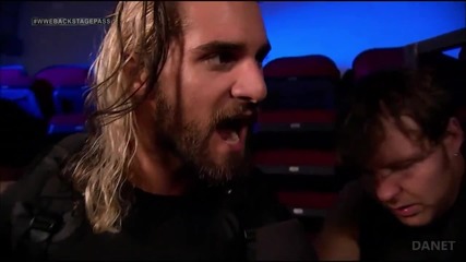 The Shield - Back Stage March 21st 2014