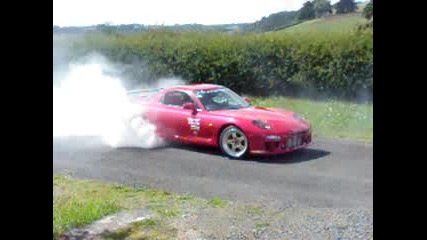 Mazda Rx7 Burnout