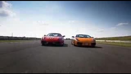 Gallardo Superleggera vs F430 Scuderia 