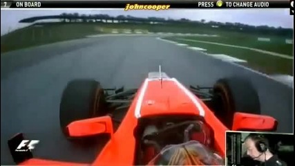 F1 Sepang 2013 - Jules Bianchi - Marussia Cosworth Mr02 - onboard