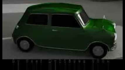Austin - Morris Mini Cooper 3d