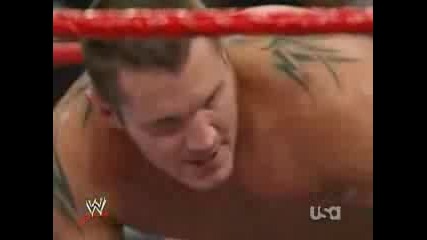 John Cena Vs Randy Orton (Ref: Triple H) (1)