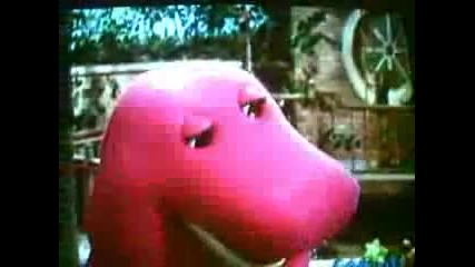 Demi Lovato and Selena Gomez on Barney 