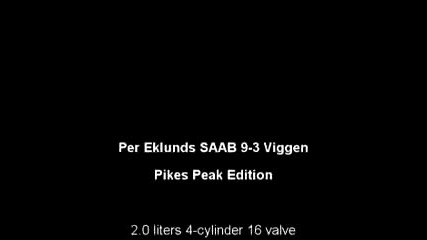 Per Eklunds Saab 9-3 Viggen(2.0T 800hp)
