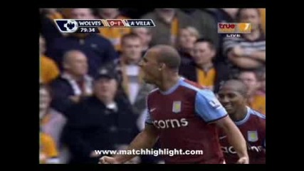 24.10.09 Уувърхемптън 0:1 Астън Вила Агбонлахор Гол