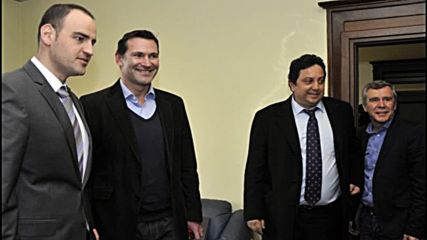 Стойчев и Йовчев приеха тениса и разбраха за партньорството България - Англия