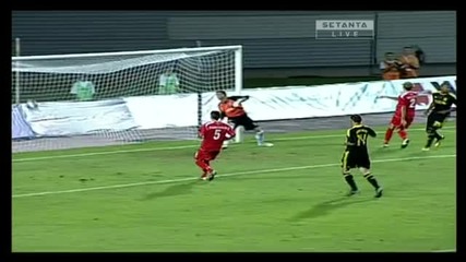 29.07.2010 Работнички 0 - 2 Ливърпул втори гол на Нгог