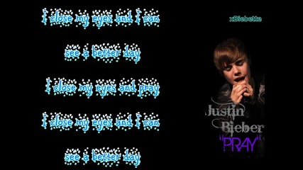 Justin Bieber - Pray Karaoke