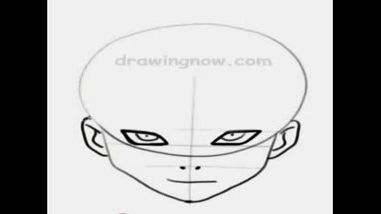 Как Да Нарисуваме Gaara