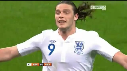 Англия - Гана 1 - 0 Керъл Шут и Гол