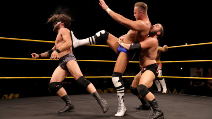 TM61 срещу Андрю Дуклорт & Джон Скайлър: WWE NXT, 14 февруари 2018