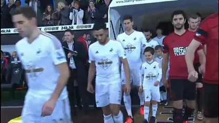 Суонси – Уест Бромич 1:0, Висша лига, 18-и кръг