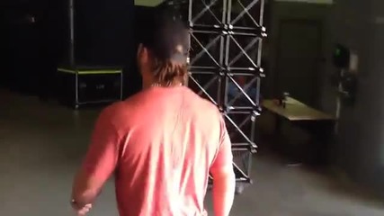 Aj Styles Arrives at Hardcore Justice