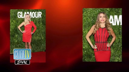 Reese &amp; Sofia Rock Premiere in Red