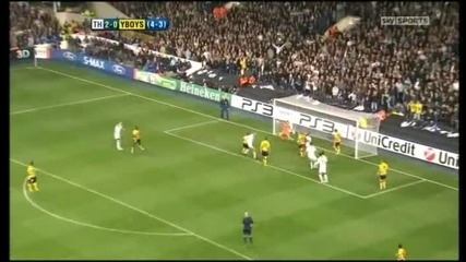 Champions League 2010/11 Play - offs Tottenham vs Young Boys 