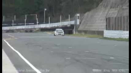 звук Bmw M3 Csl (e46)