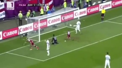Дания 2:3 Португалия / Евро 2012