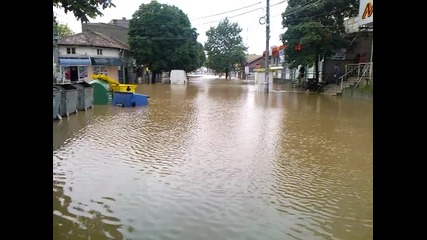 Потоп в Добрич - 20.06.2014