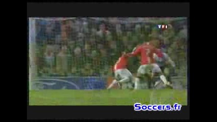 Manchester Utd - Lyon 1 - 0 Champions League 04.03.08
