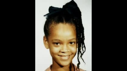 Rihanna Като Малка