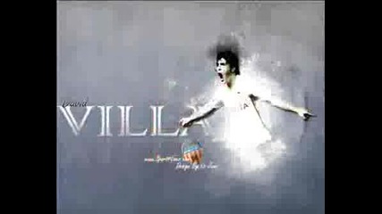 Wayne Rooney And David Villa
