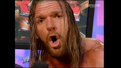 Monday Nitgh Raw Triple H Interview