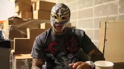 [rt] Peter Rosenberg Interviews Rey Mysterio Backstage at Nassau Colliseum