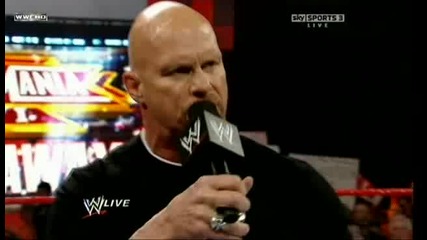 Wwe Raw 15.03.10 Stone Cold се завръща във Raw 