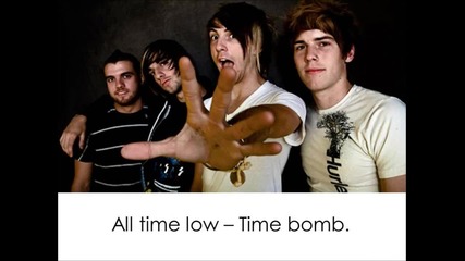 All Time Low - Time Bomb (lyrics)