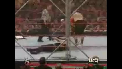 Raw ||jeff Hardy vs Umaga ( Stell Cage match) Part 2
