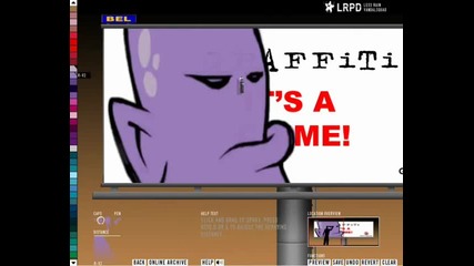 grafiti studio - purple allien 