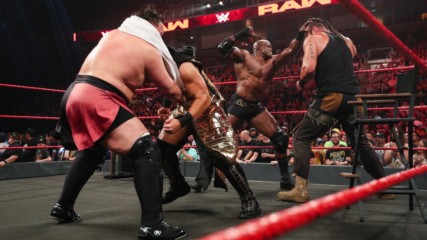 Chaos erupts on “Miz TV”: Raw, June 10, 2019