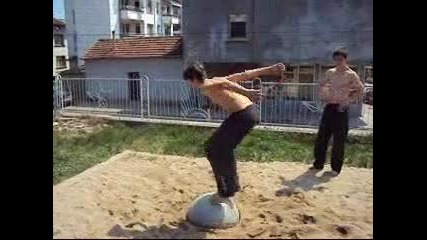 Sage and c0dy Backflip of ball