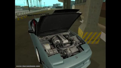 Gta San Andreas Mod - Nissan 180sx By Easyman (mrsamods) 