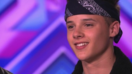The Brooks sing Westlife's Us Against the World - The X Factor Uk 2014