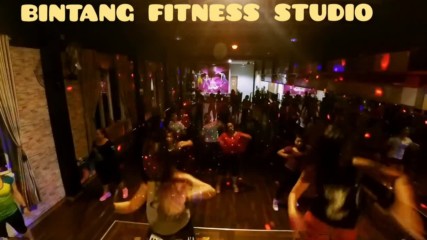 Zumba Chupa Song By Andrea Ft Costi- Zumba Routine At Bintang Fitness Studio Sangatta Kaltim
