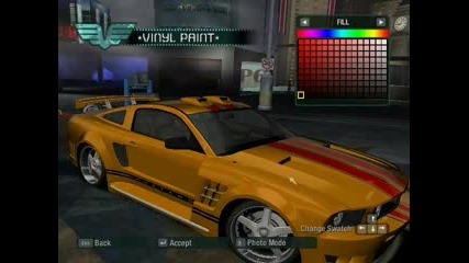 Need For Speed Carbon Tuning Mustang Gt