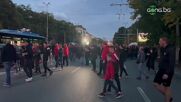 Феновете на ЦСКА излязоха на протест