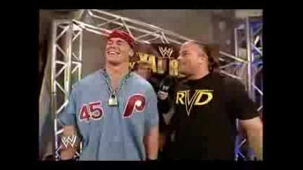 John Cena Рапира Преди Royal Rumble 2004 - Word Life