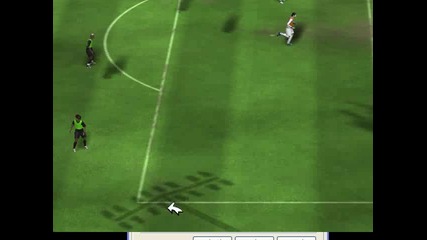 Free kick on Fifa 09 !!!goal!!!