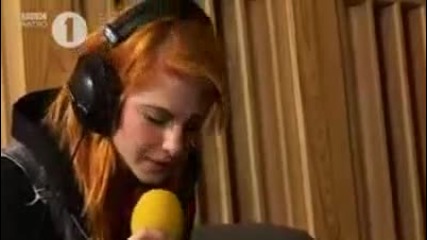 Paramore - Use Somebody Acoustic Cover Kol Bbc Radio 1 Live Lounge