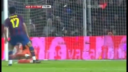 Fc Barcelona Vs Tenerife 4 - 1 - All Goals & Match Highlights - [high Quality] - May 4 2010