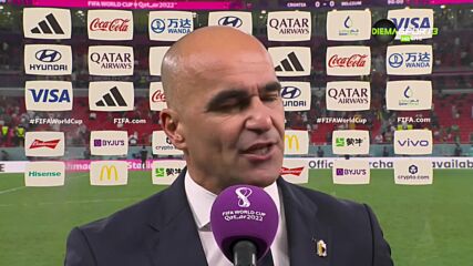Роберто Мартинес след отпадането на Белгия още в груповата фаза на Световното първенство в Катар